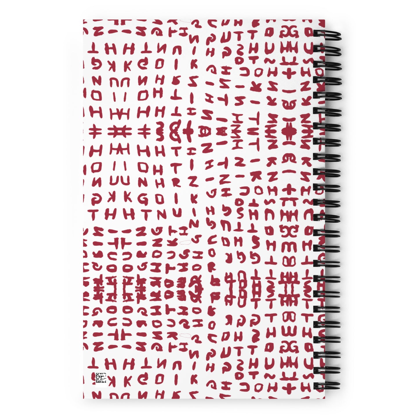 Thinking Thoughts Through (Red) Spiral notebook