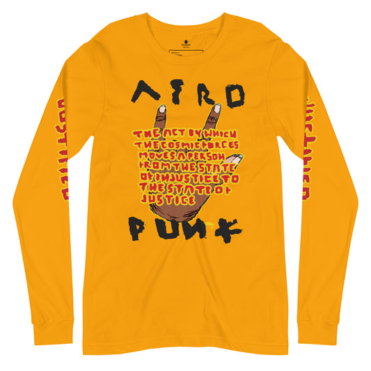 AFRO Punk Justified Unisex Long Sleeve Tee