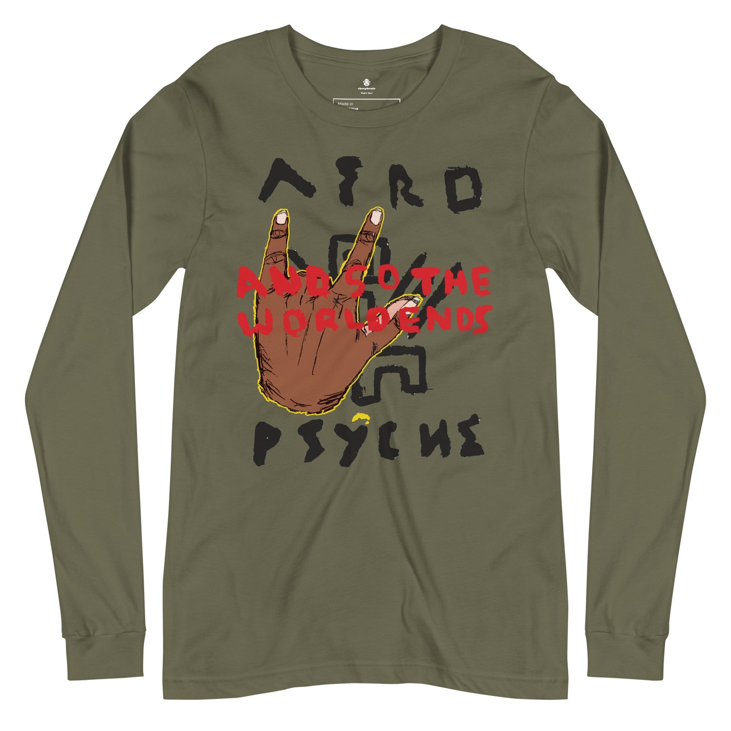 AFRO Psyche ASTWE Unisex Long Sleeve Tee