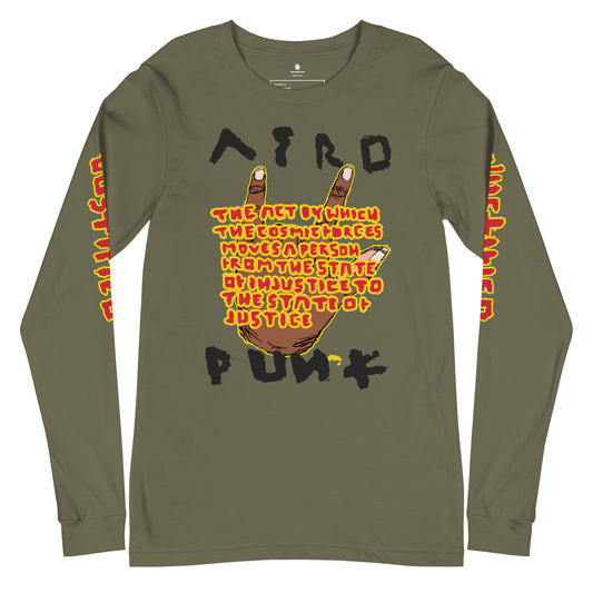 AFRO Punk Justified Unisex Long Sleeve Tee