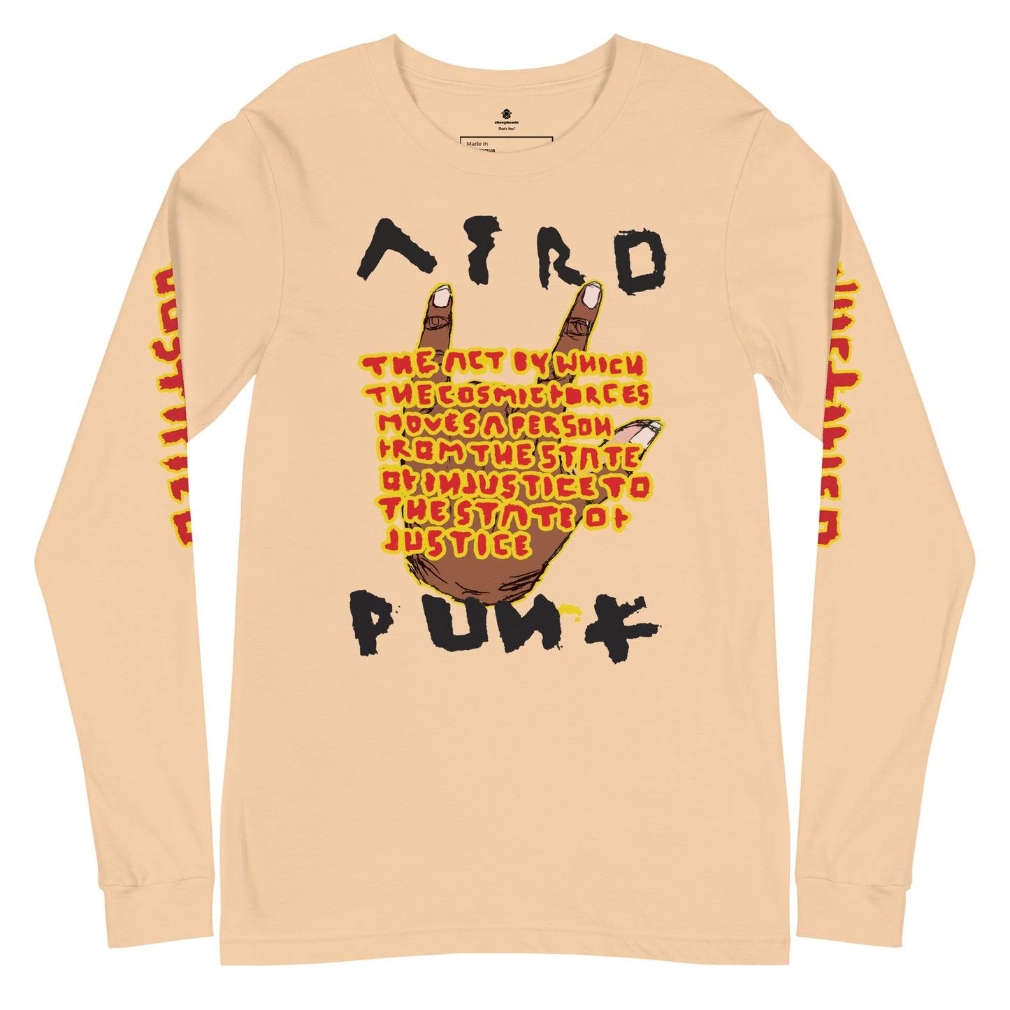 AFRO Punk Justified Unisex Long Sleeve Tee