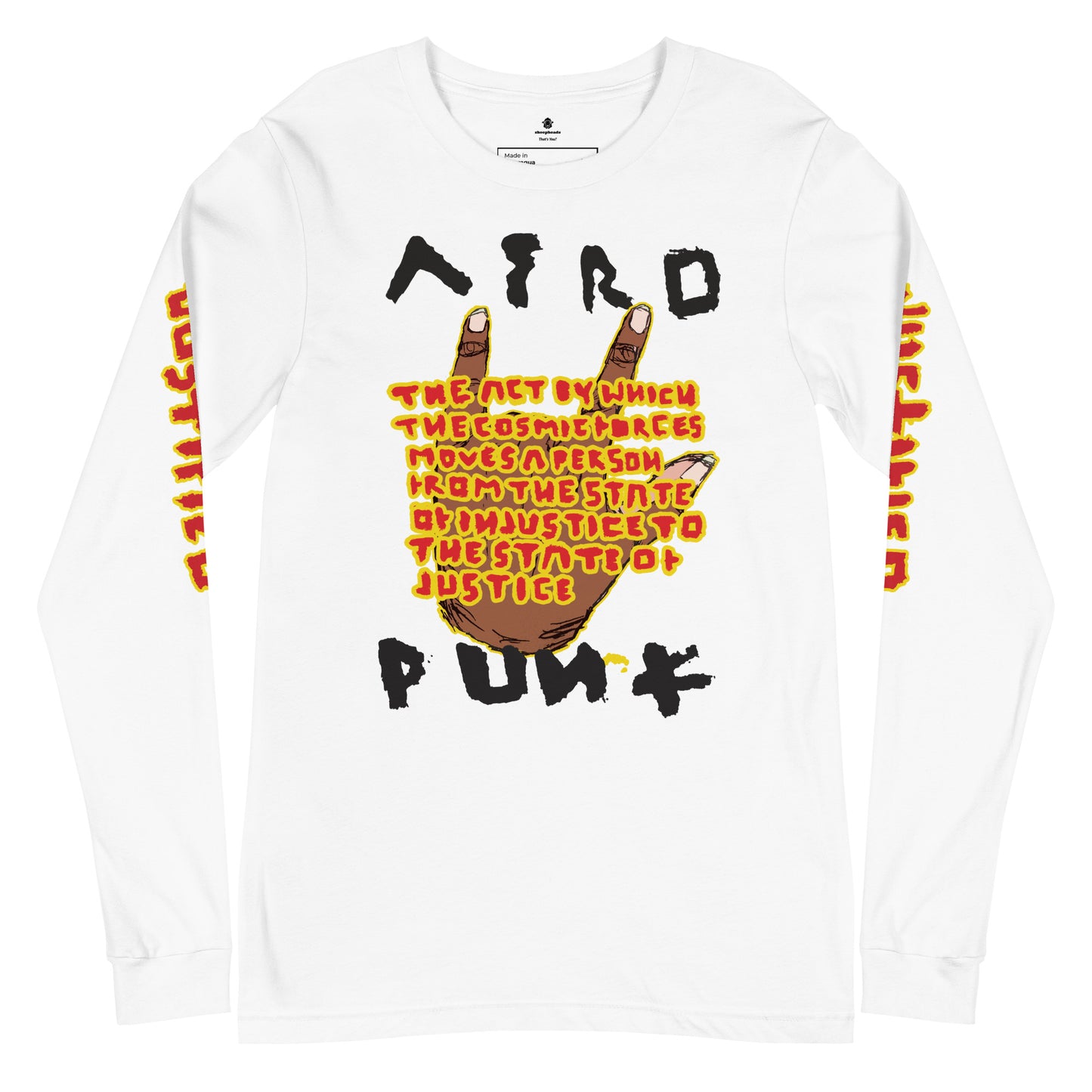 AFRO Punk Justified Unisex Long Sleeve Tee