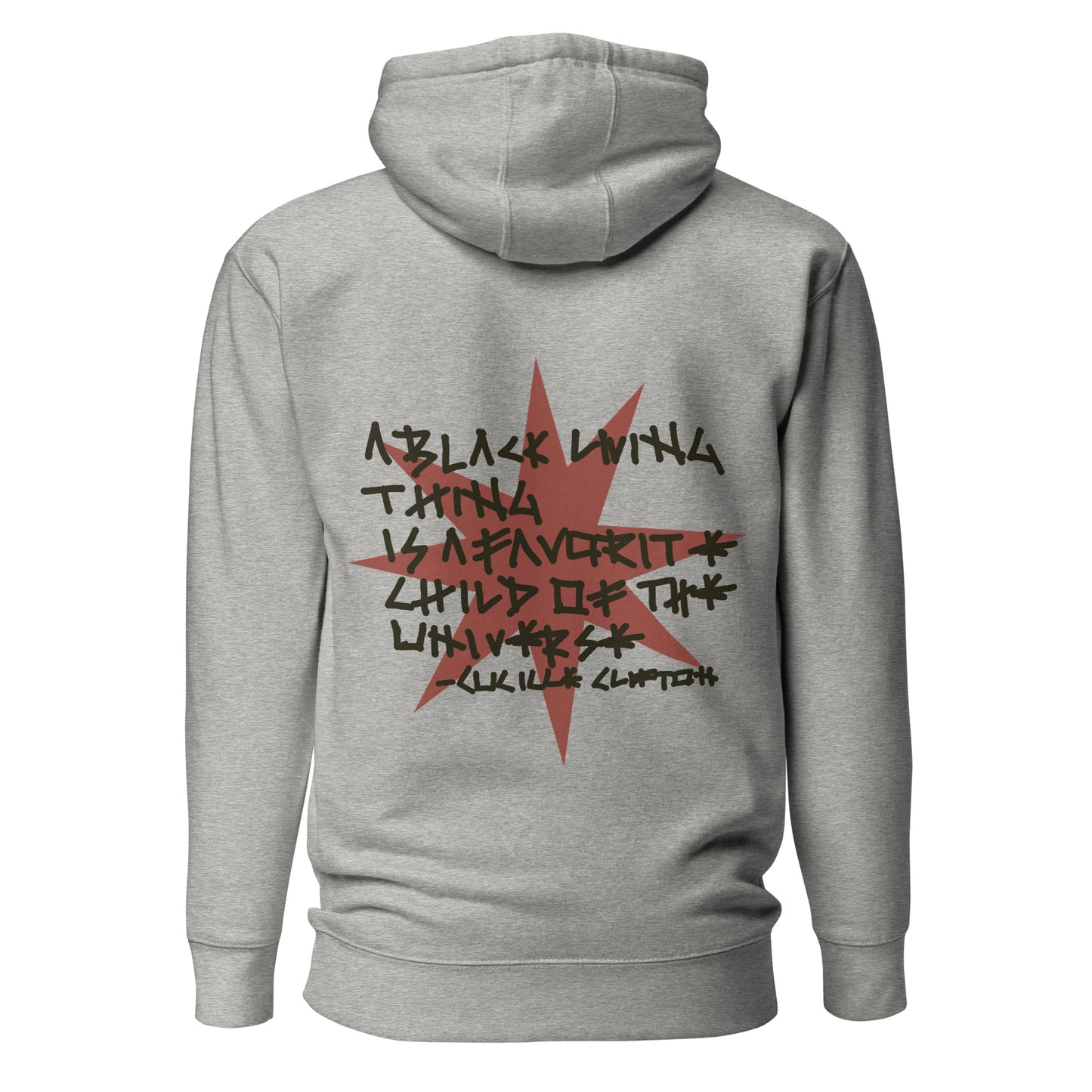 A Black Living Thing - Black Nature Poets Unisex Hoodie