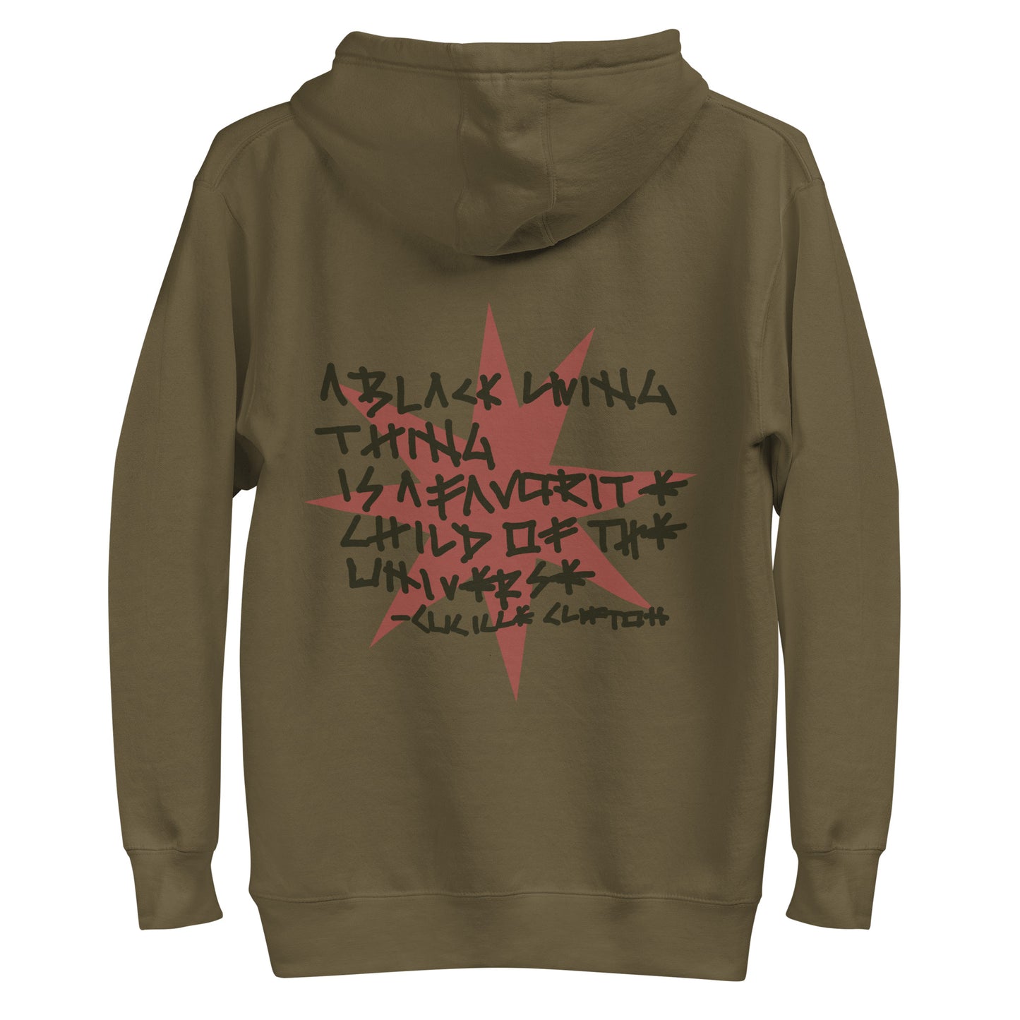 A Black Living Thing - Black Nature Poets Unisex Hoodie