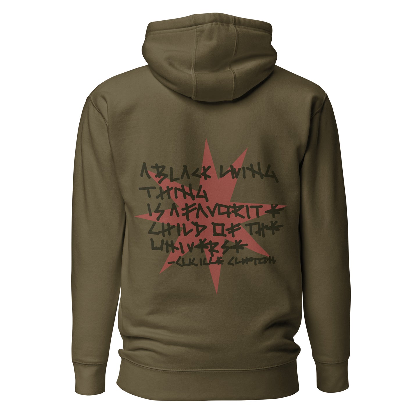 A Black Living Thing - Black Nature Poets Unisex Hoodie