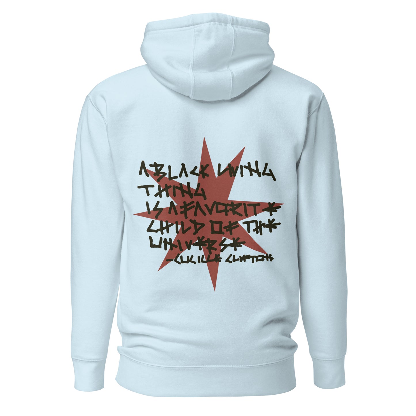 A Black Living Thing - Black Nature Poets Unisex Hoodie