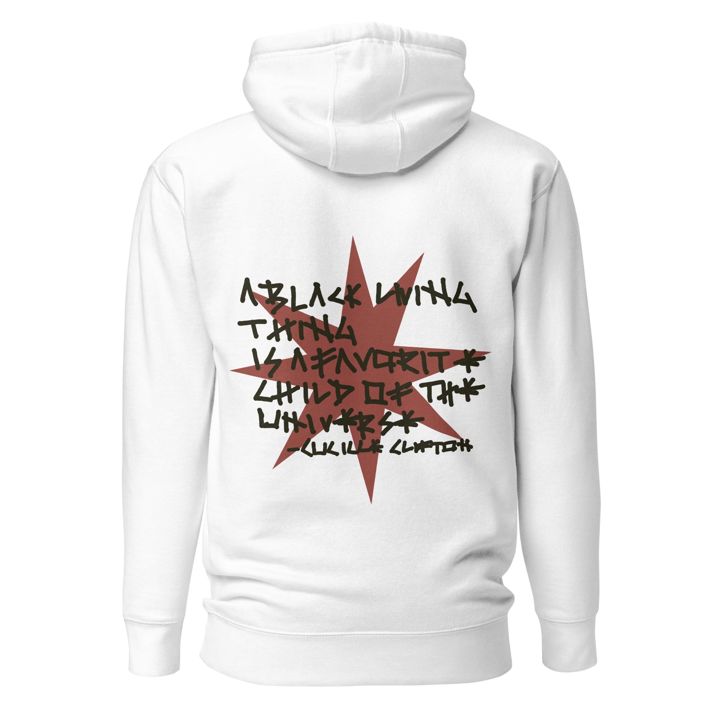 A Black Living Thing - Black Nature Poets Unisex Hoodie