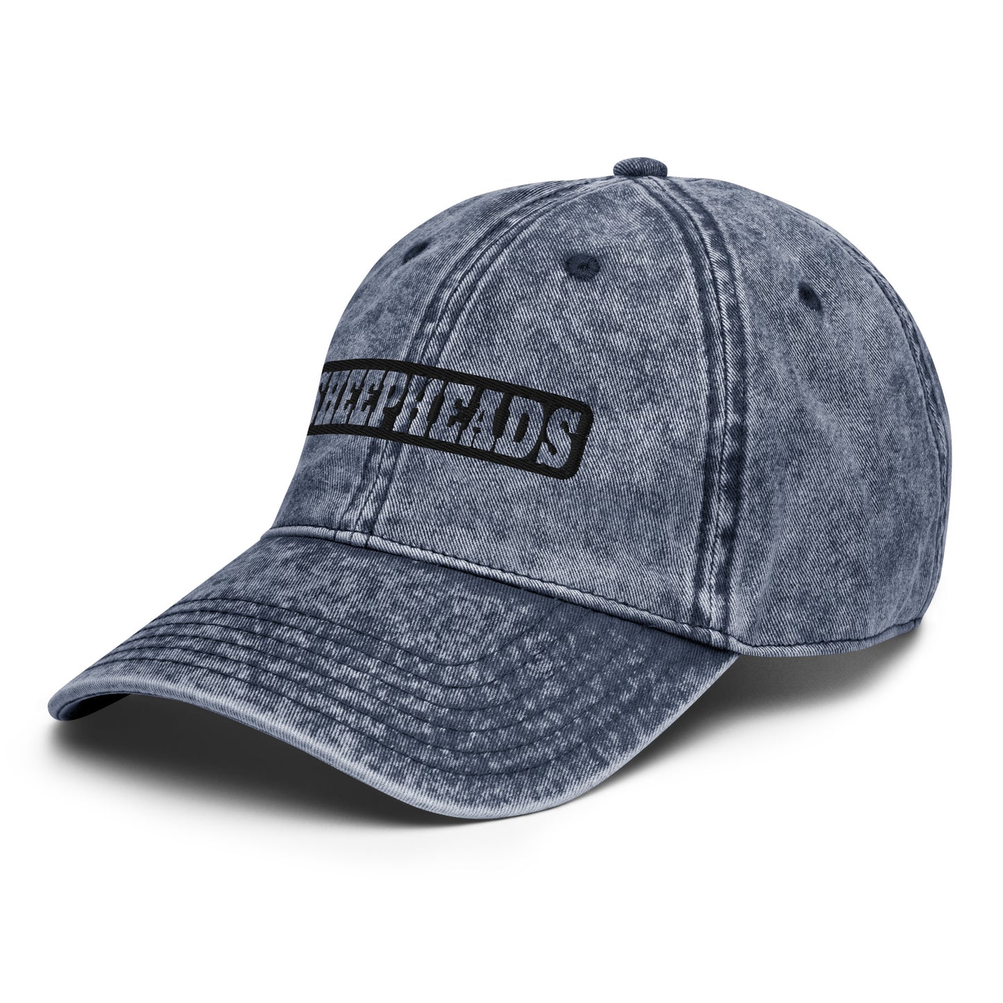 Sheepheads Logo Vintage Cotton Twill Cap