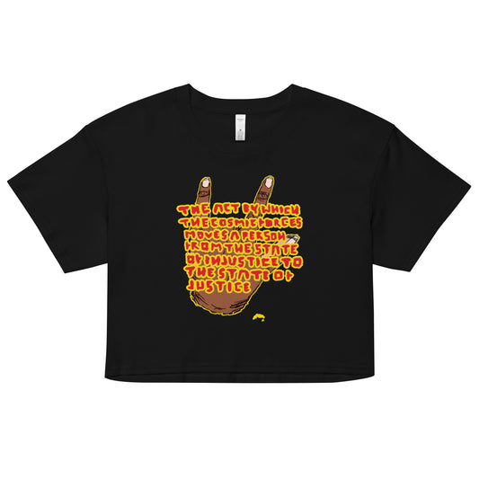 AFRO Punk Justified Women’s crop top