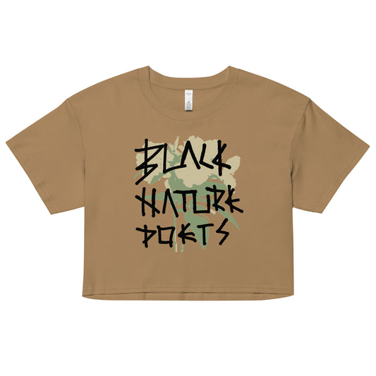 Black Nature Poets Women’s crop top