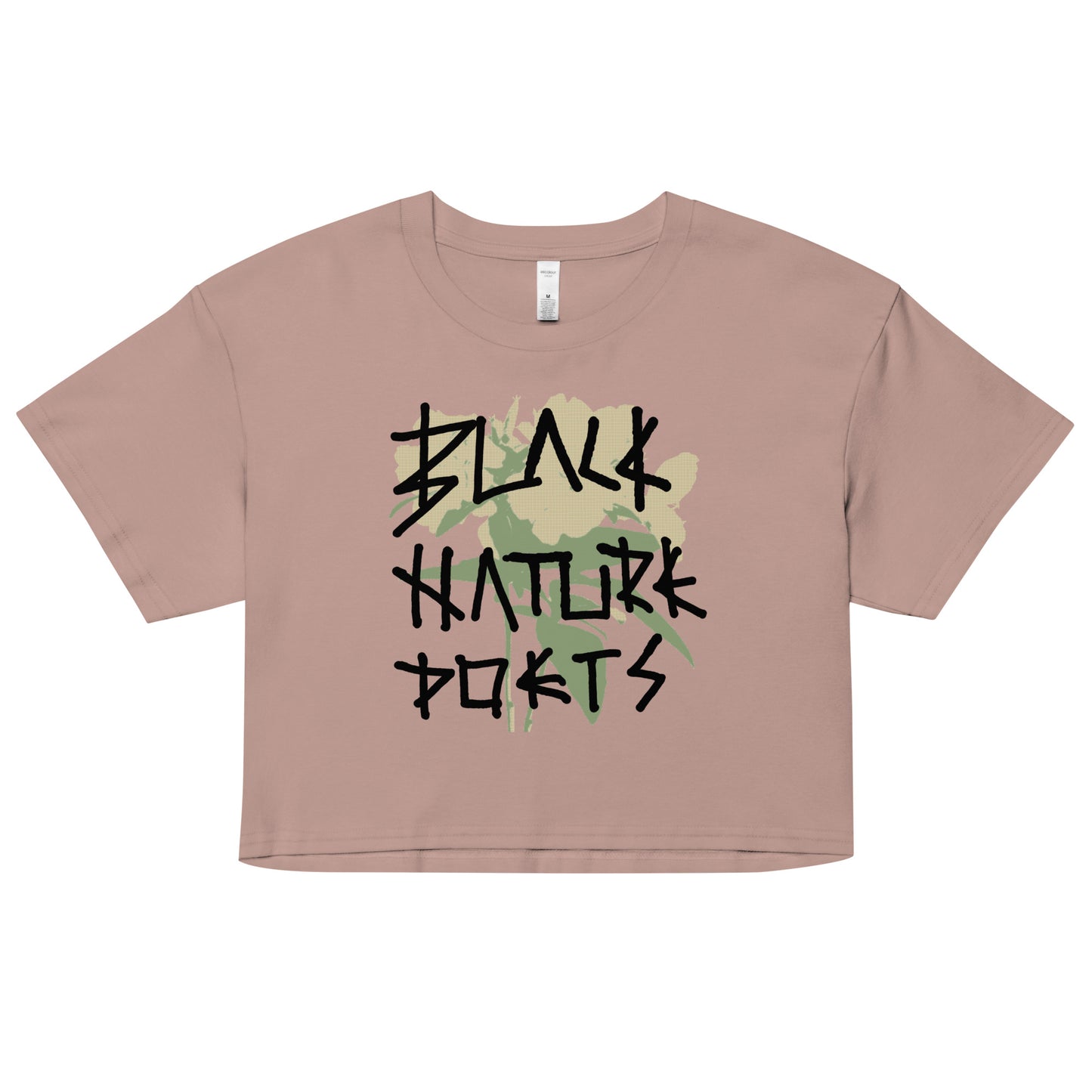 Black Nature Poets Women’s crop top