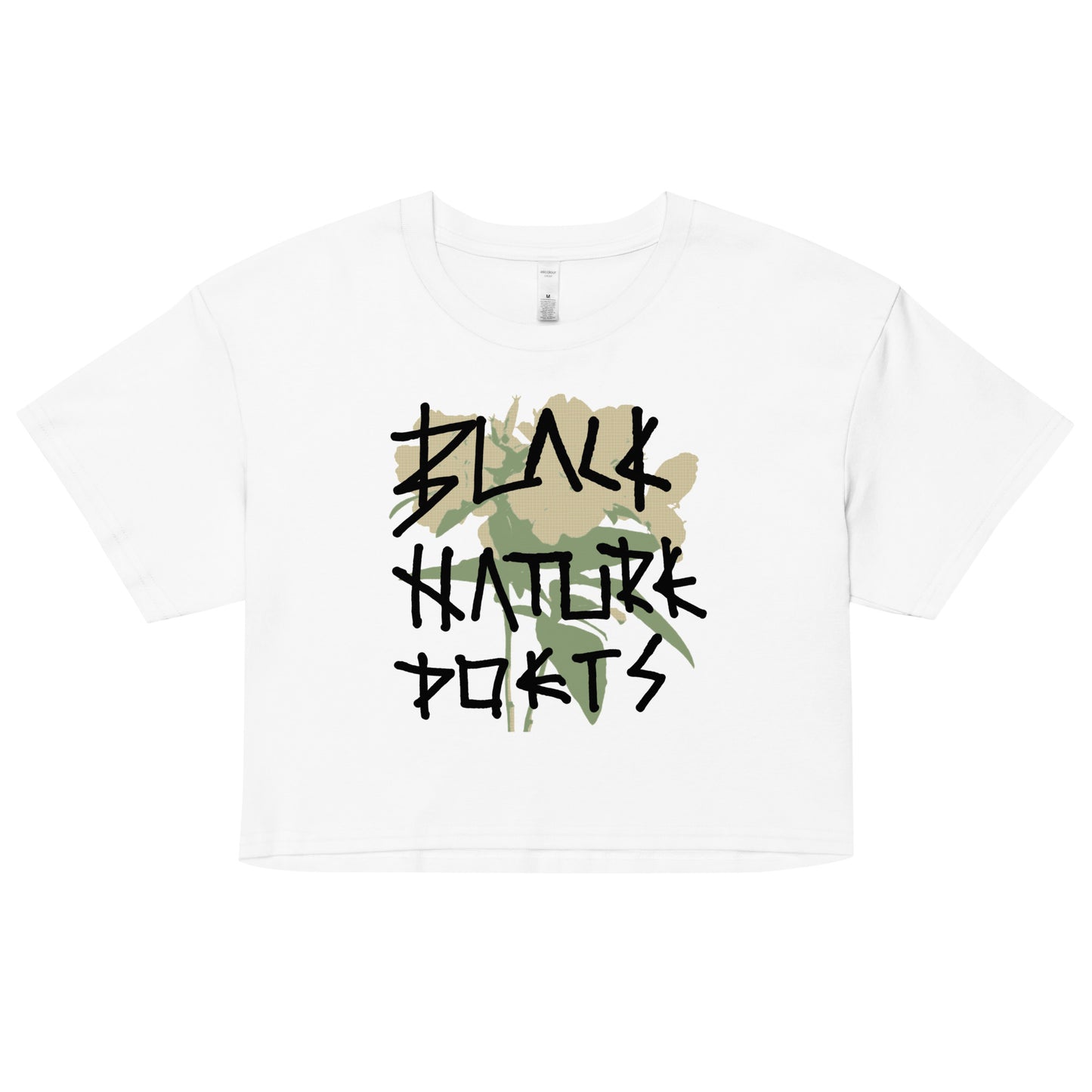 Black Nature Poets Women’s crop top