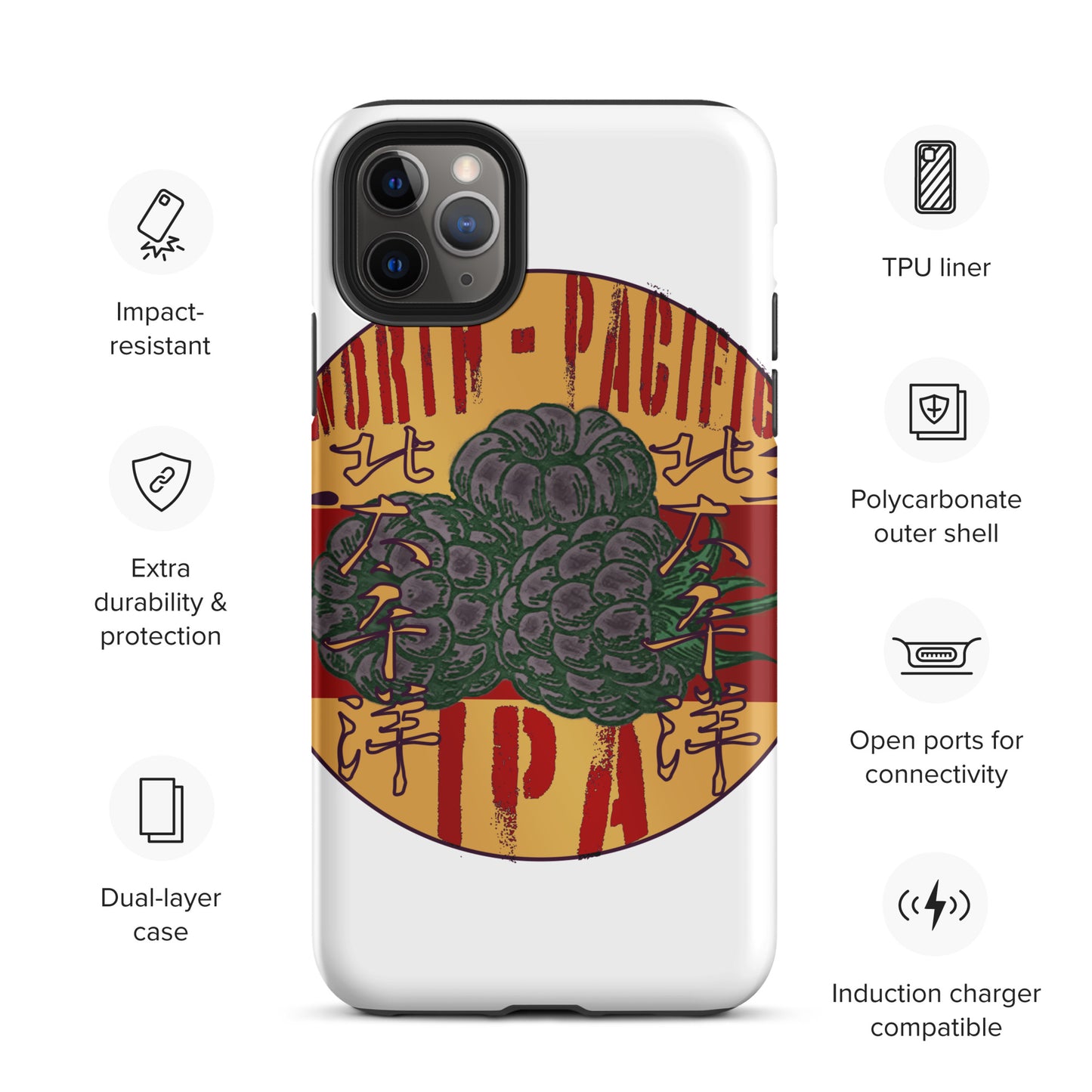 IPA - North Pacific 3 Tough iPhone case