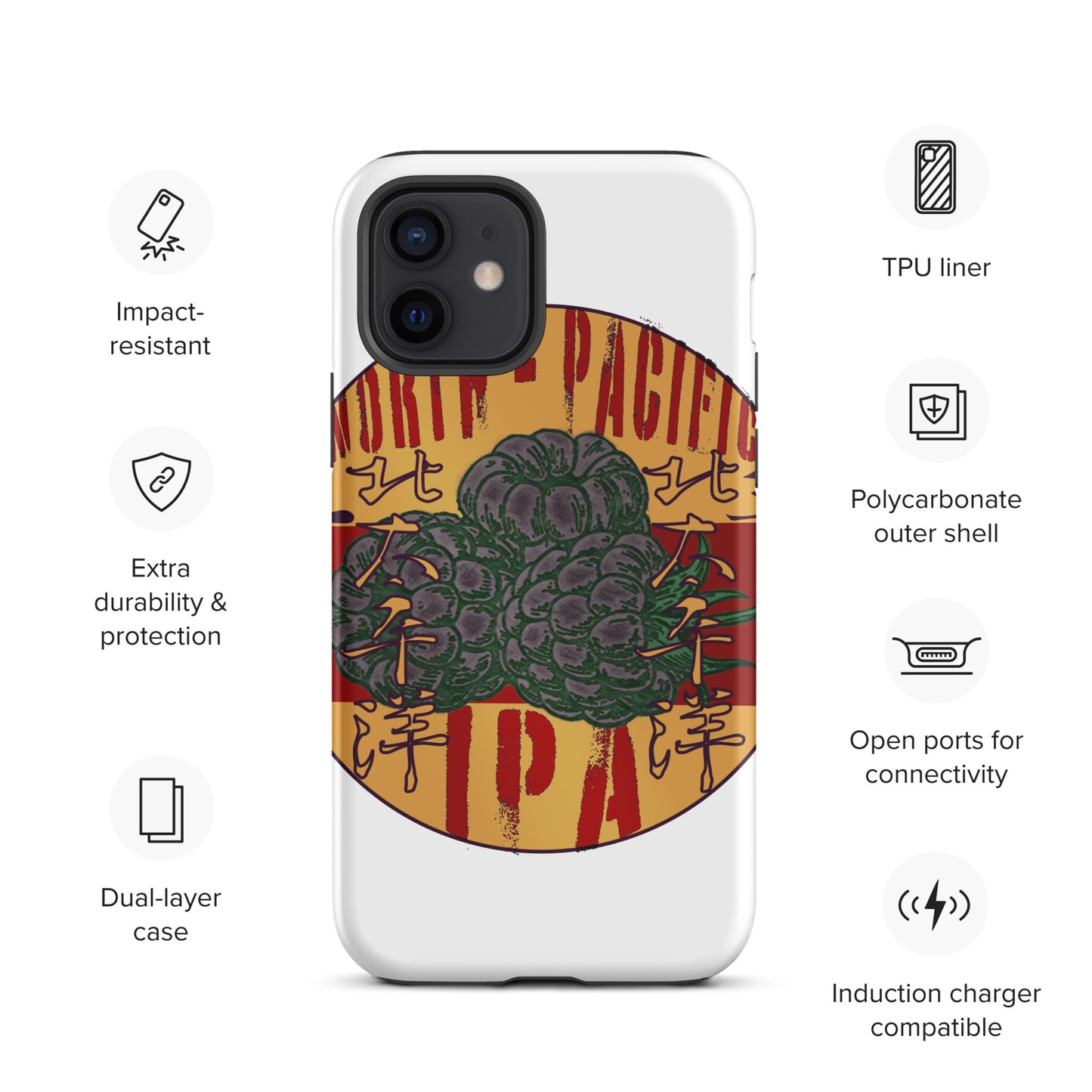 IPA - North Pacific 3 Tough iPhone case