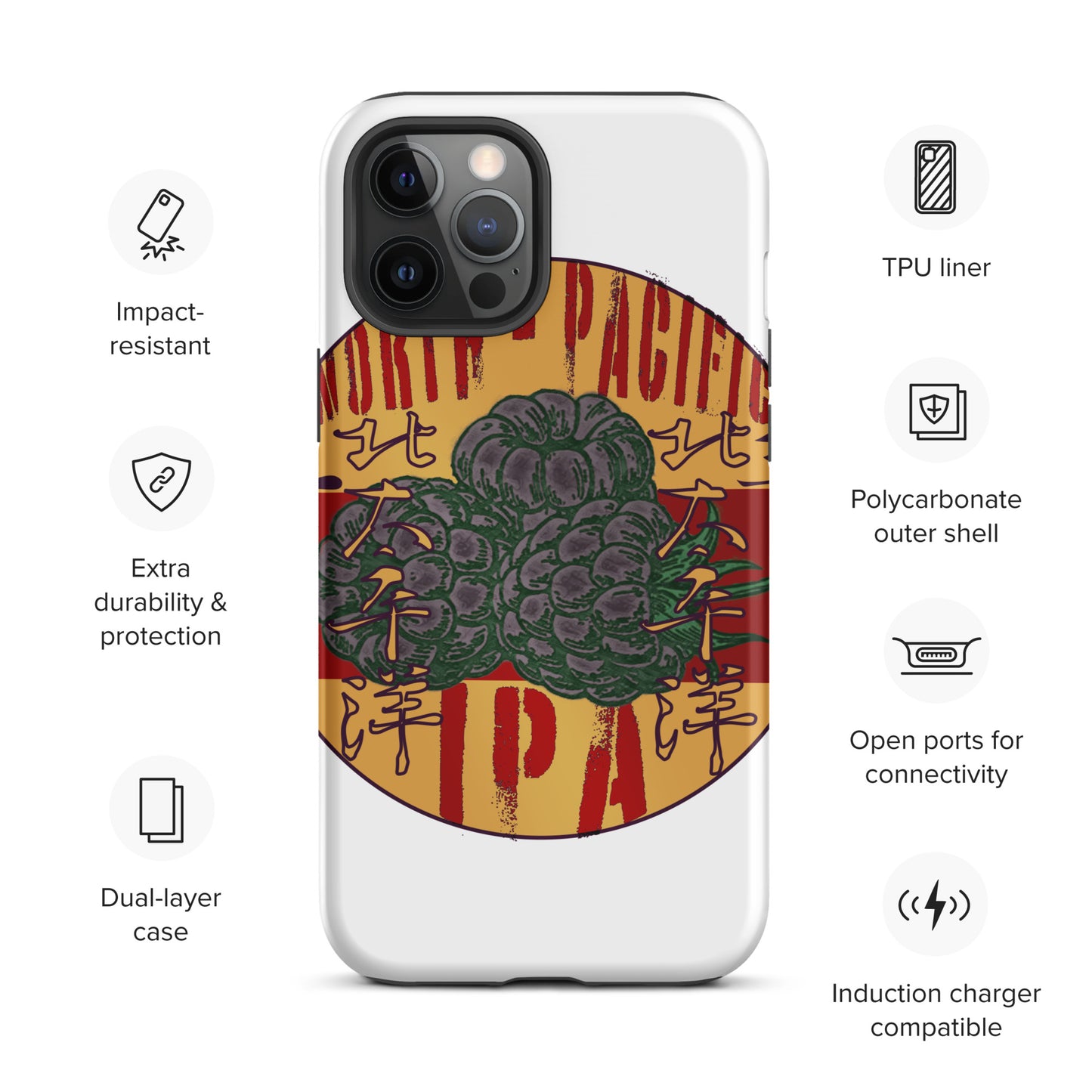 IPA - North Pacific 3 Tough iPhone case