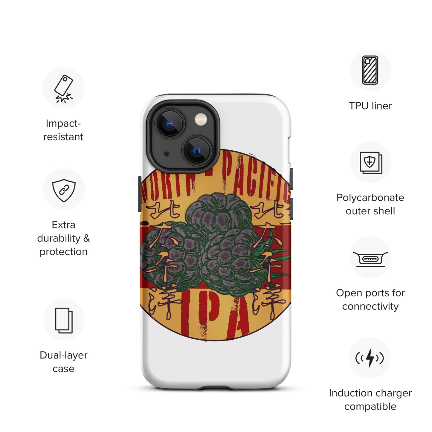 IPA - North Pacific 3 Tough iPhone case