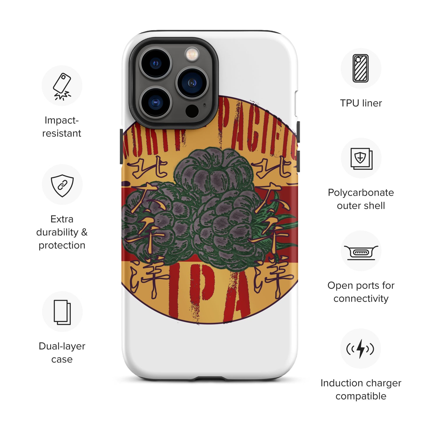 IPA - North Pacific 3 Tough iPhone case