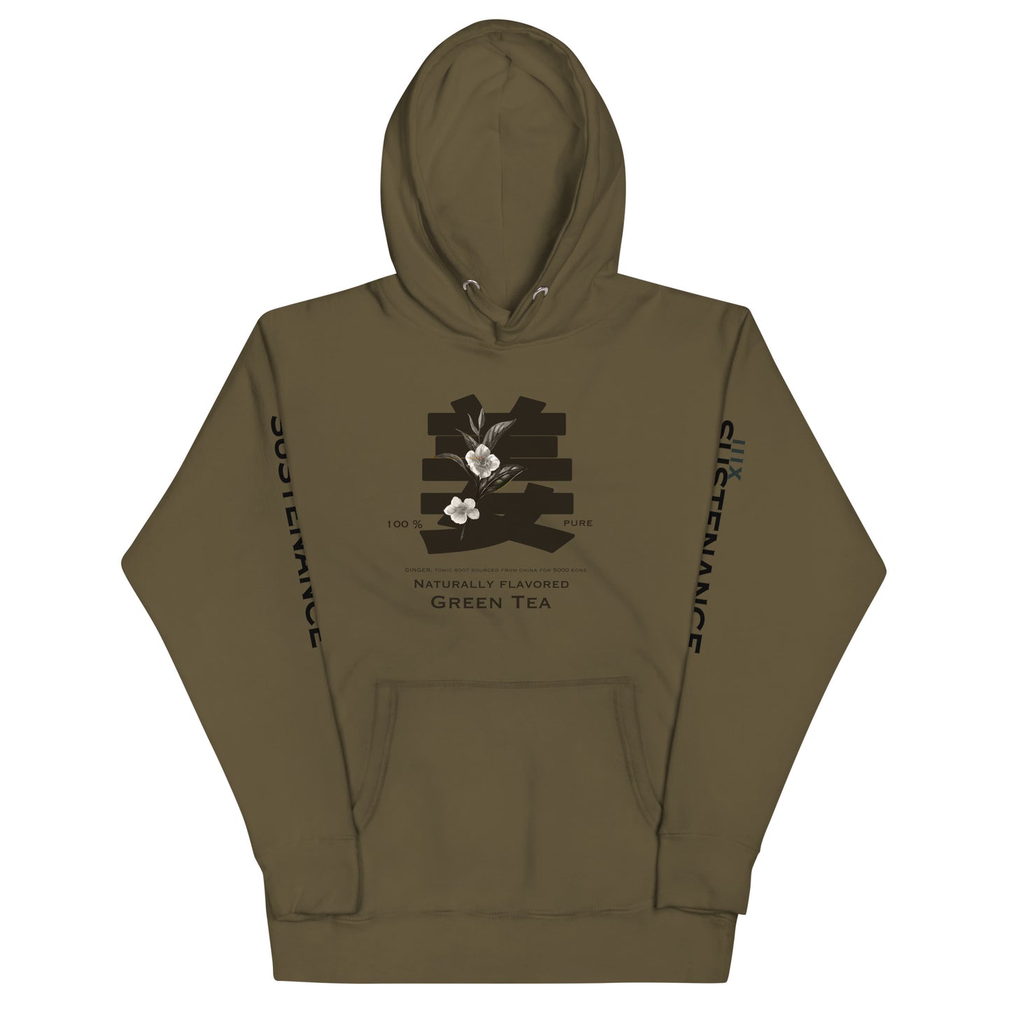 Sustenance II - Green Tea Unisex Hoodie