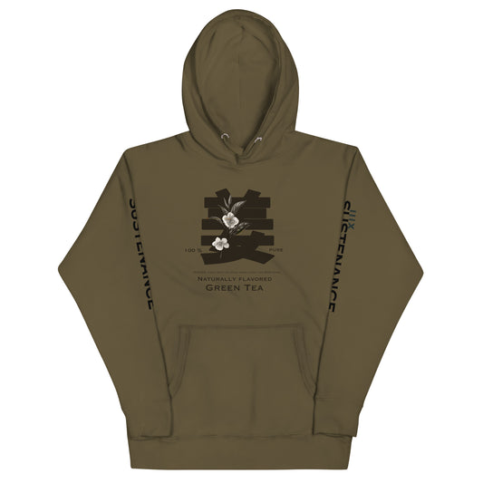 Sustenance II - Green Tea Unisex Hoodie