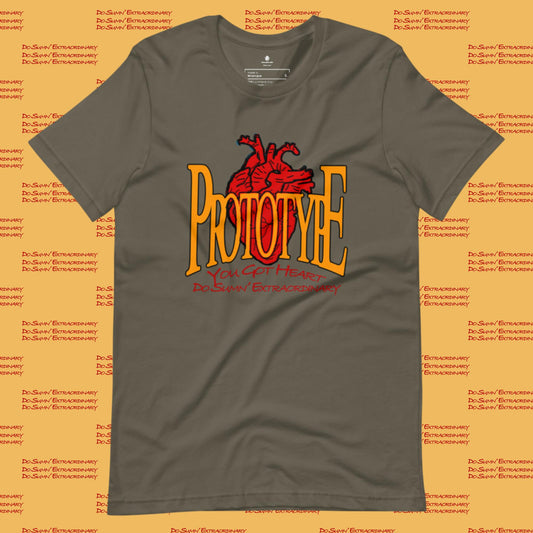 Prototype Heart Unisex t-shirt